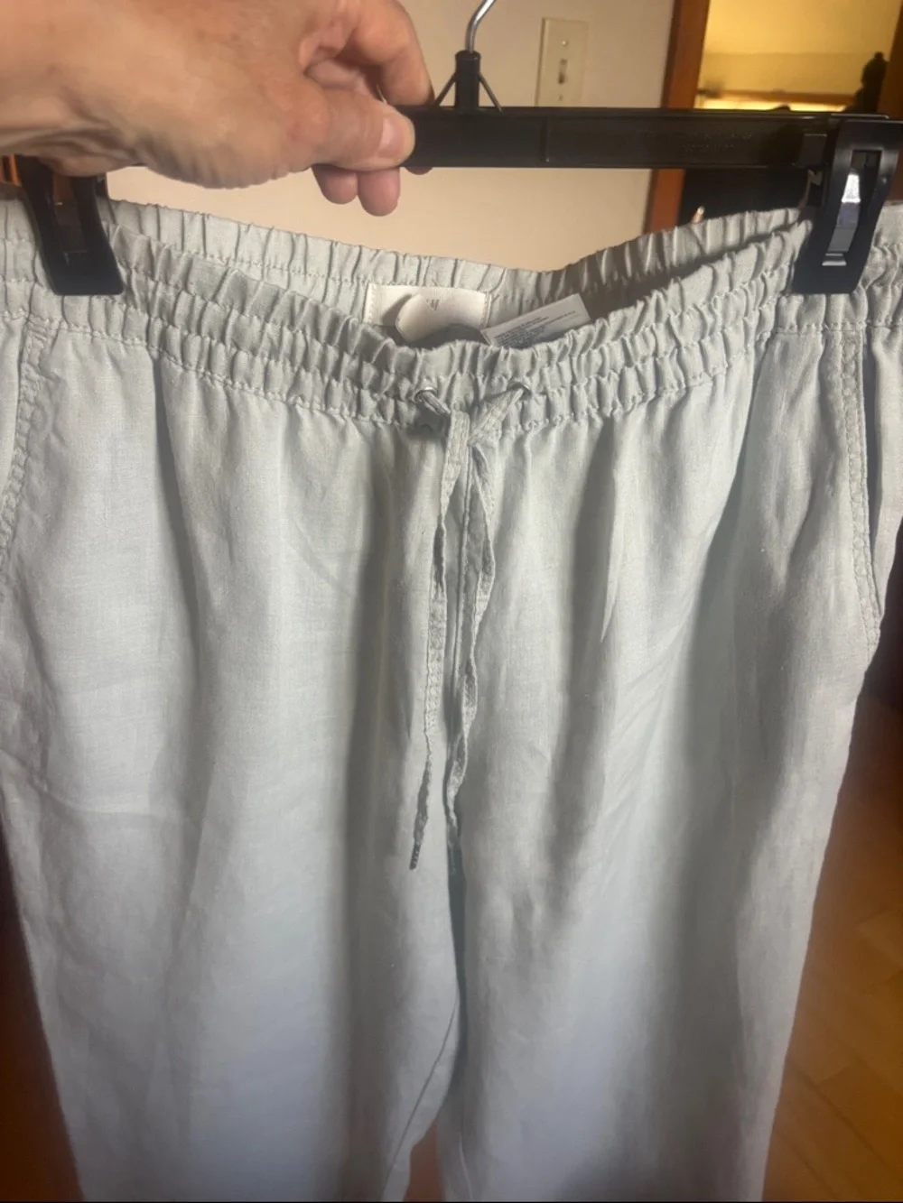 H&M Light Gray  Drawstring Chinos - Picture 5 of 5